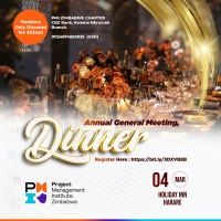 PMI Zimbabwe Annual General Meeting and Dinner